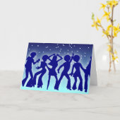 Carte d'accueil de diapositives électriques (Fleur jaune)