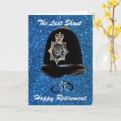 CARTE D'ACCUEIL DE LA RETRAITE DE LA POLICE (Fleur jaune)