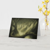 carte d'accueil de l'art imaginaire de passage séc (Fleur jaune)