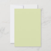Carte d'accueil de mariage citron d'été (Dos)