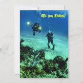 Carte d'accueil des étudiants de plongée profonde (Devant)