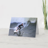 Carte d'accueil des surfeurs californiens (Dos)