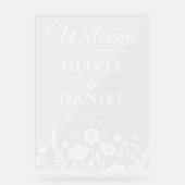 Carte d'accueil du Fleur sauvage Whimsical (Recto)