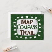Carte d'accueil du sentier Compass (Devant/Arrière en situation)