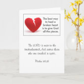 CARTE D'ACCUEIL INSPIRATIONNELLE (Fleur jaune)