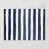 Carte d'accueil moderne Merci de verdure marine (Dos)