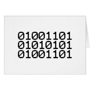 CARTE D'ACCUEIL MOYENNE BINAIRE