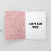 Carte d'accueil personnalisée et élégante (Intérieur)