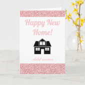 Carte d'accueil personnalisée et élégante (Fleur jaune)