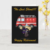 CARTE D'ACCUEIL POUR LA RETRAITE DES FEMMES ET DES (Fleur jaune)