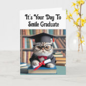 Carte d'accueil pour les diplômes d'aptitude (Fleur jaune)