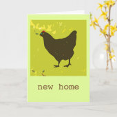 Carte d'accueil pour les femmes noires (Fleur jaune)