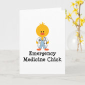 Carte d'accueil pour les poussettes en médecine d' (Fleur jaune)