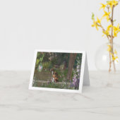 Carte d'achat de rosée (Fleur jaune)