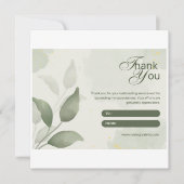 carte d'achat de thanku (Devant)