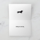 Carte Dachshund (Intérieur)