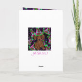 Carte Dachshund (Dos)