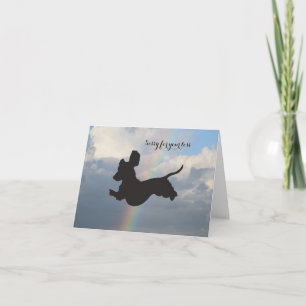 Carte Dachshund Sympathy