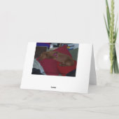 Carte Dachshund, Va Bien Bientôt (Dos)