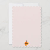 Carte d'action de grâce de l'amitié Merci (Dos)