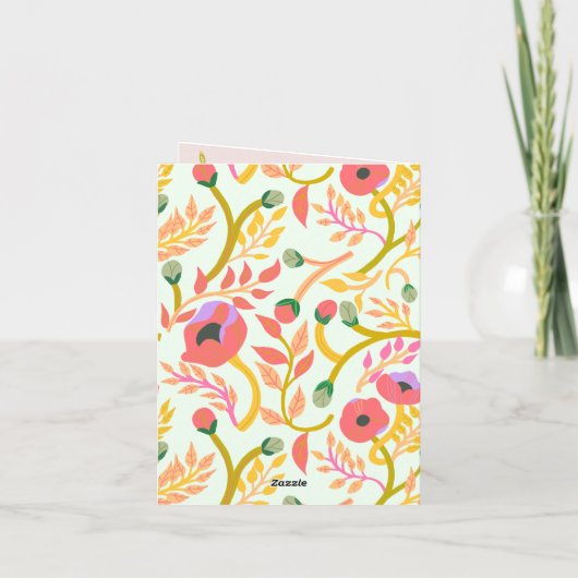 Carte d'action de grâce de l'amitié Merci (Dos)