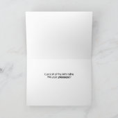 Carte d'action de grâce de Sheltie Funny (Intérieur)