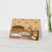 Carte d'action de grâce Desserts (Devant)