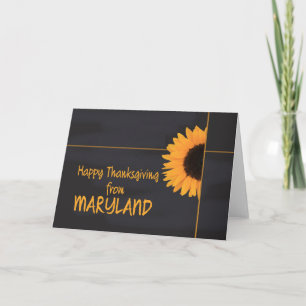 Carte d'action de grâce du Maryland