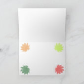 Carte d'action de grâce et d'automne 2 (Intérieur)