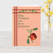 Carte d'action de grâce pour les grands-parents sp (Fleur jaune)