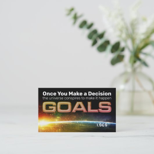 Carte d'activation Objectif (Debout devant)