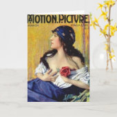 Carte d'actrice Ann Little Silent (Fleur jaune)