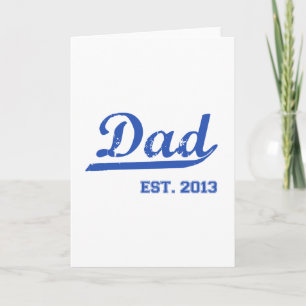 CARTE DAD EST. 2013 NOUVEAU CADEAU DE FÊTE DES PÈRES BÉB
