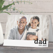Carte Dad Photo Simple Father's Day