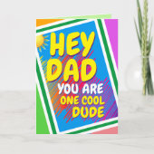 Carte DAD - Un mec Cool (Devant)