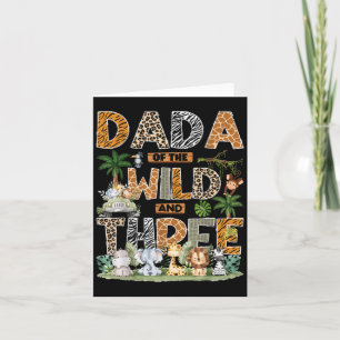 Carte Dada Of The Wild &amp; Trois Zoo 3ème Anniversaire
