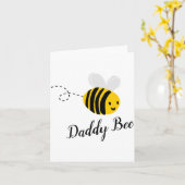 Carte Daddy Bee  (Fleur jaune)