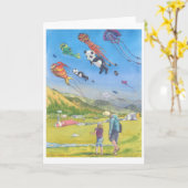 Carte Daddy daughter day (Fleur jaune)