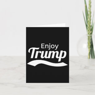 Carte Daddy's Home Profitez de Trump drôle Tee Républica