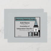 Carte d'adhésion AofIC (Devant / Derrière)