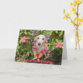 Carte d'adieu (Fleur jaune)