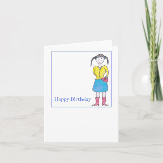 Carte d'Ado d'anniversaire