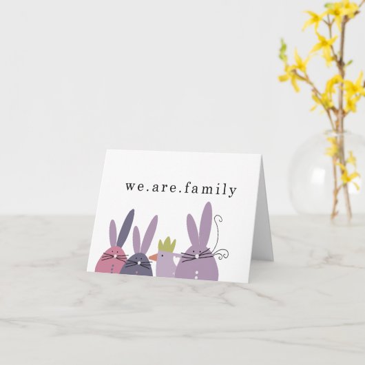 carte d'adoption congatation (Fleur jaune)