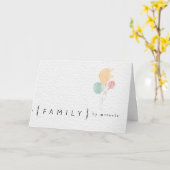 carte d'adoption congatation (Fleur jaune)