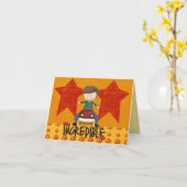 carte d'adoption congatation (Fleur jaune)