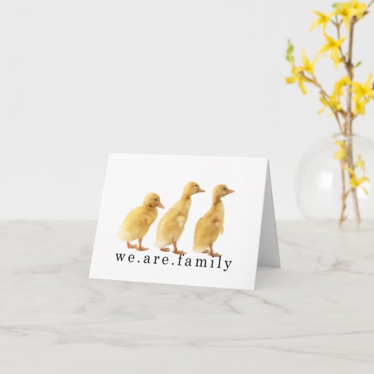 carte d'adoption congatation (Fleur jaune)