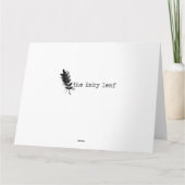 carte d'adoption congatation (Dos)