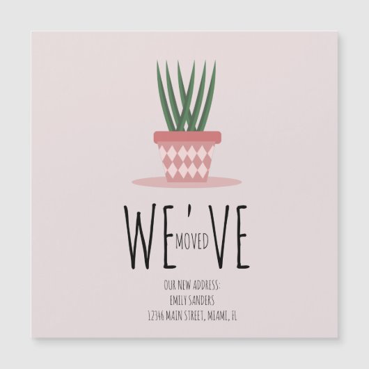 Carte d'adresse MAISON MOUVEMENT NEUVE (Devant)