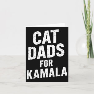 Carte Dads Pour Kamala 2024 Président Harris Democrat Vo