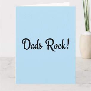 Carte Dads Rock !